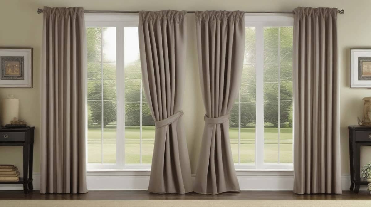 curtain for two window side by side